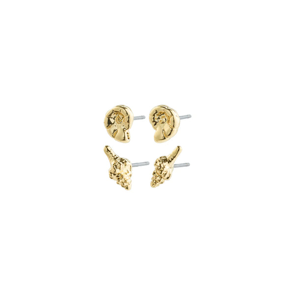 Force Gold Plated Earring Set
