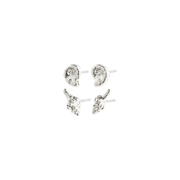 Force Silver Plated Earring Set