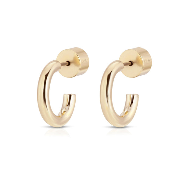 Gold Plated Lisa Hoops