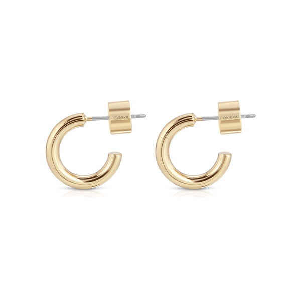 Gold Plated Lisa Hoops