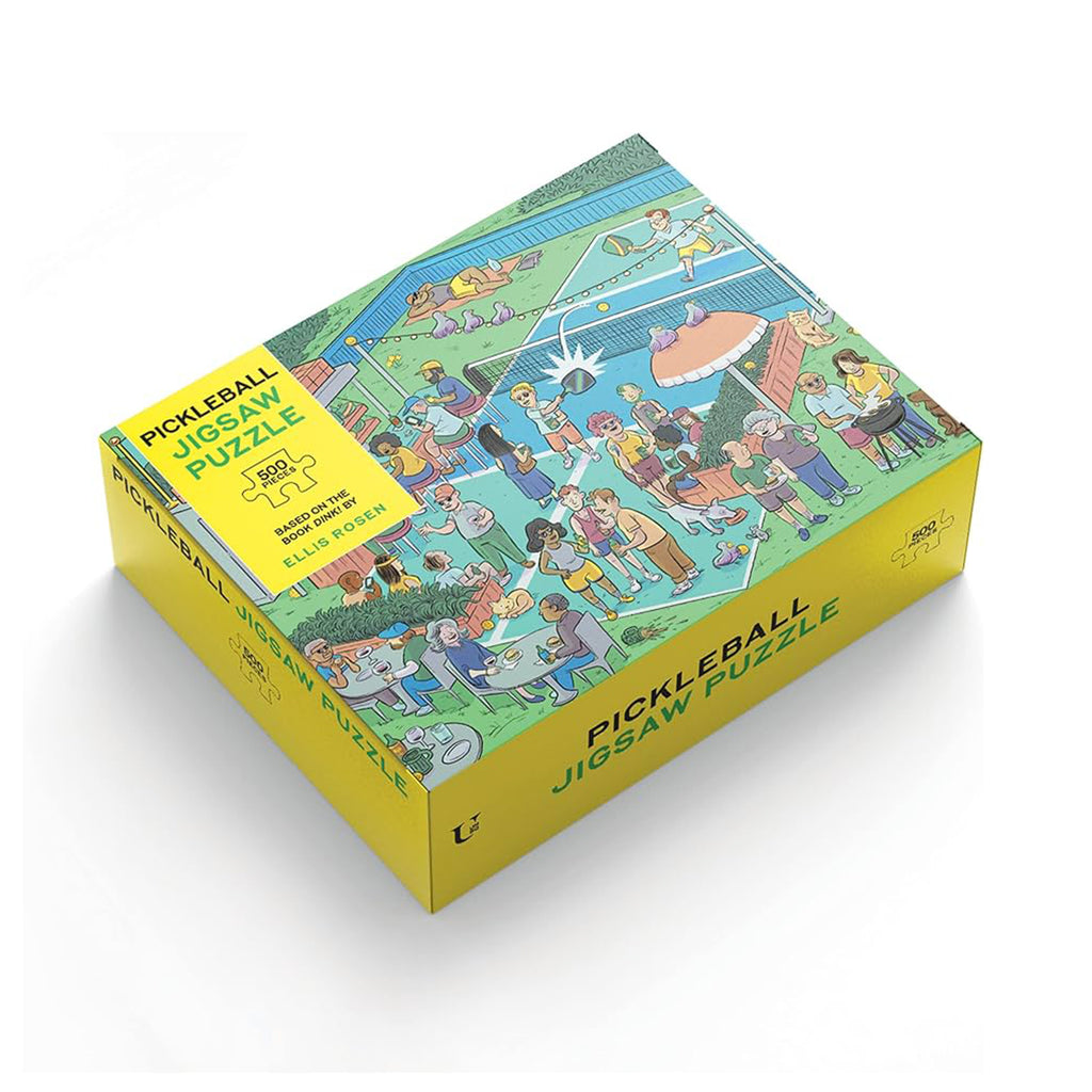 Pickleball 500 Piece Jigsaw Puzzle Silver Lotus Winnipeg