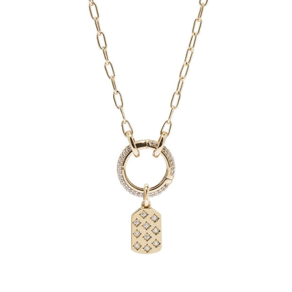 Sorrento Clasp & Tinsley Charm Necklace