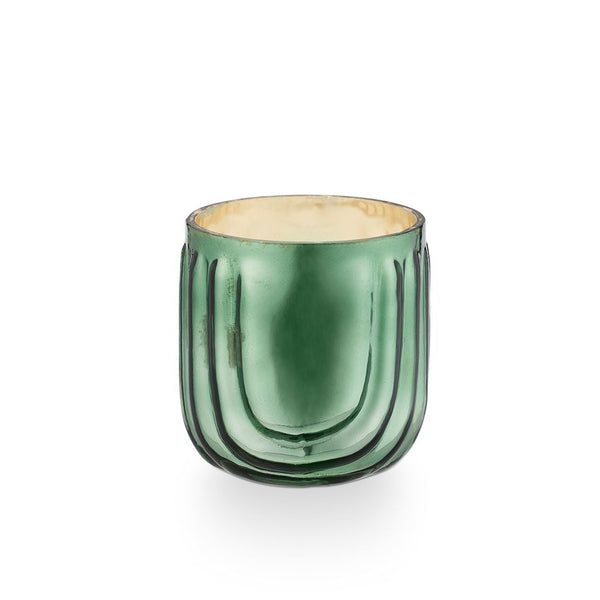 Pressed Glass Candle