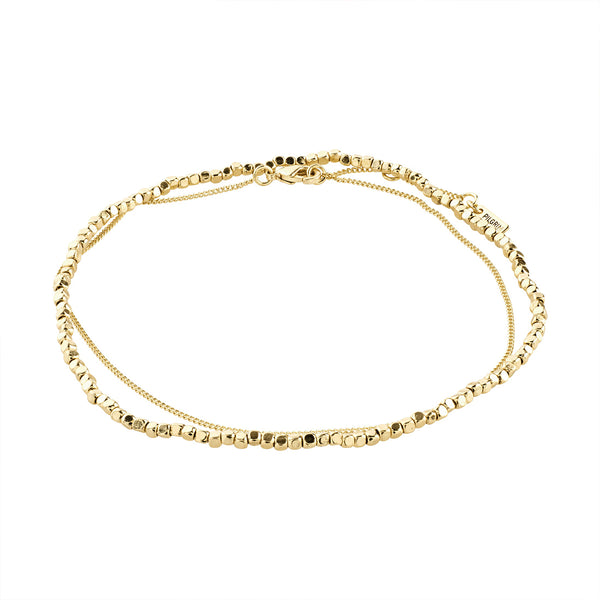 Dapne Gold Plated Ankle Chain