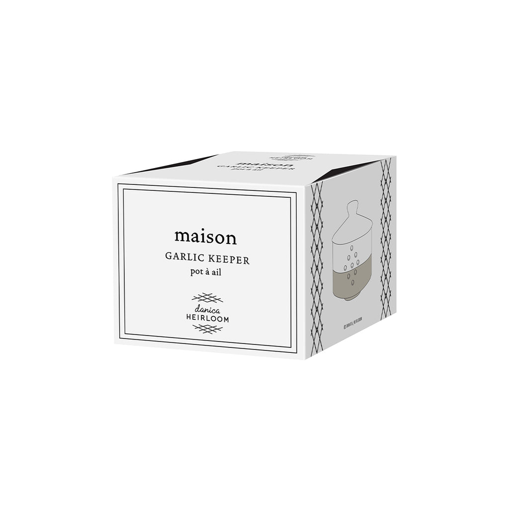 Maison Garlic Keeper Silver Lotus Winnipeg