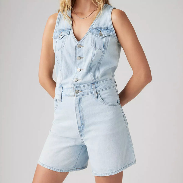 Vest Romper - Rom Com
