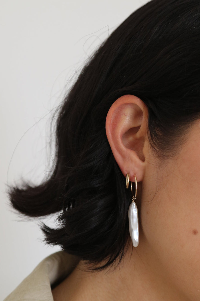 Mini Robbie Gold Hoops