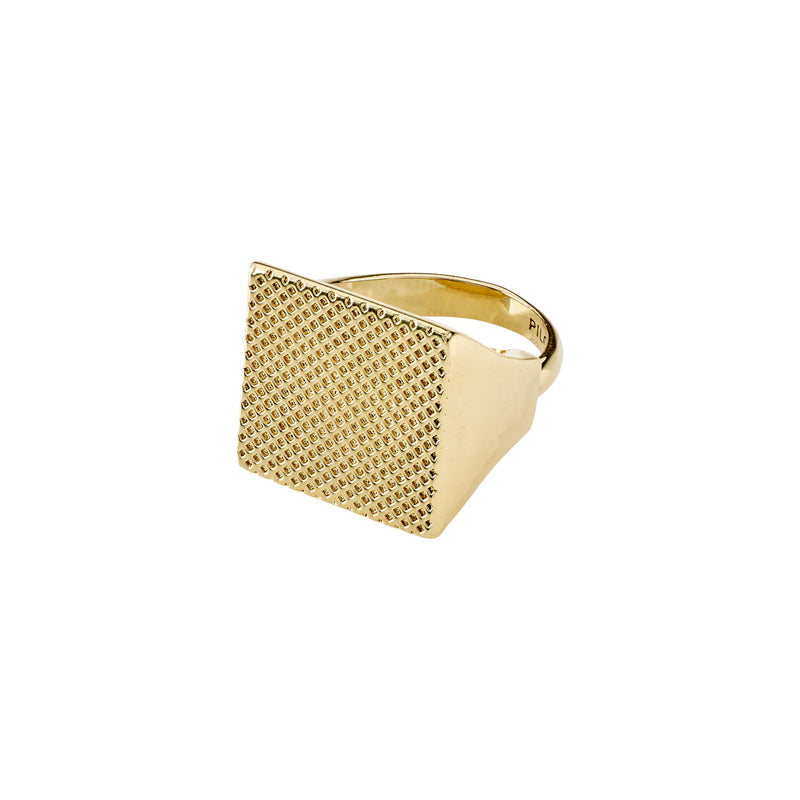 Pulse Gold Plated Ring
