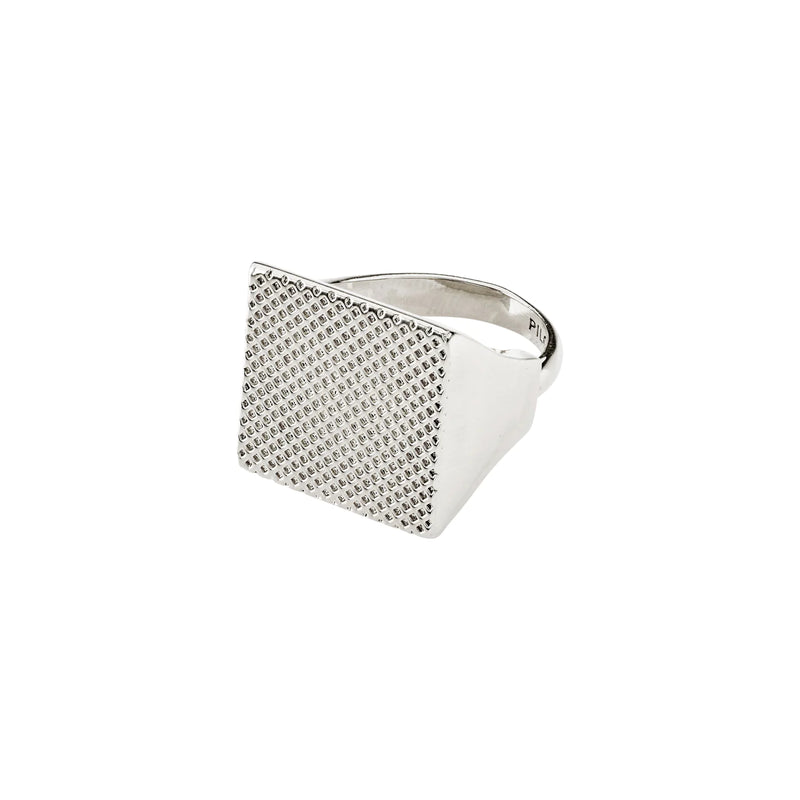 Pulse Silver Plated Ring