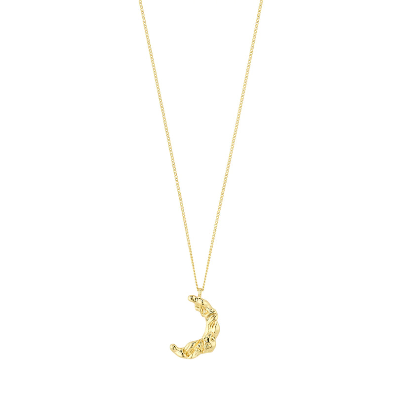 Moon Gold Plated Necklace