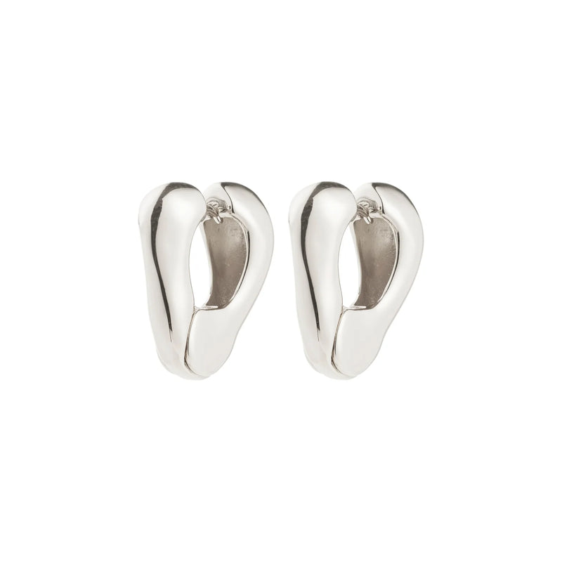 Free Silver Plated Hoops