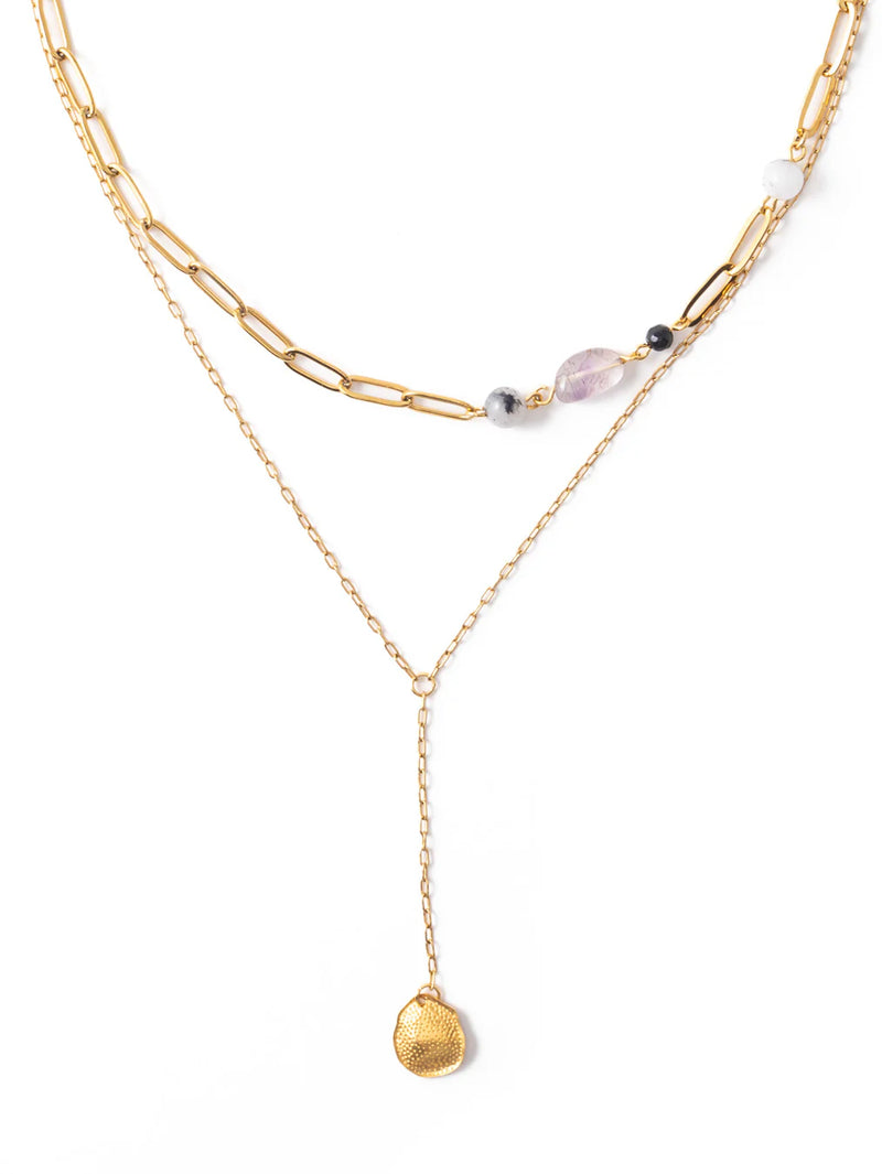 Gold Plated Nelys Necklace