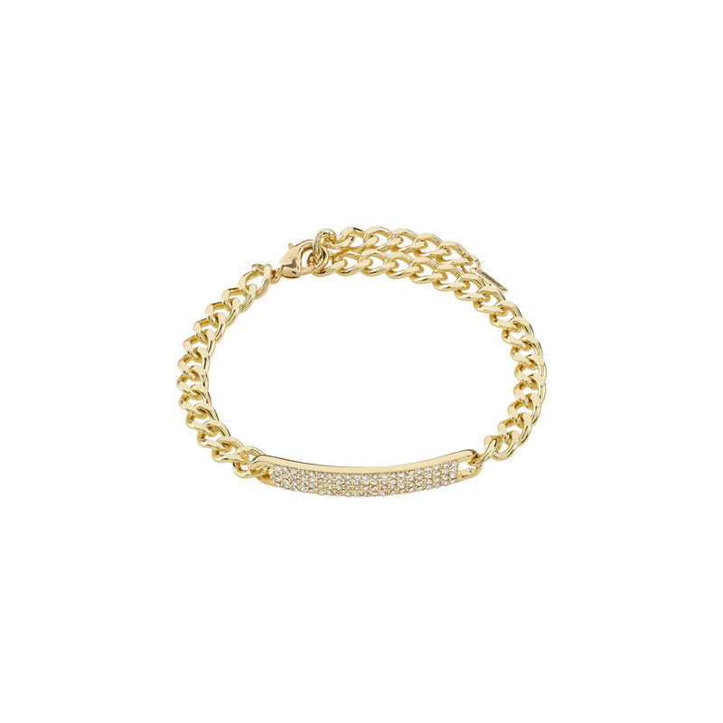 Heat Gold Plated Crystal Bracelet