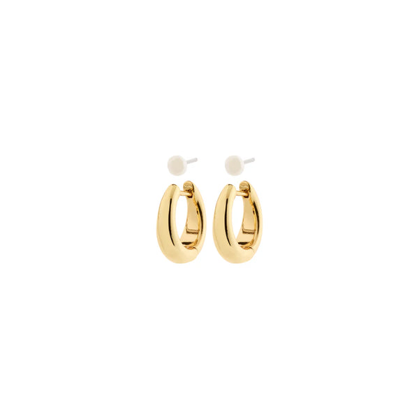 Starlight Gold Plated Earring Set