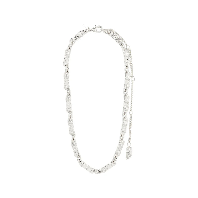 Instant Silver Plated Chain Necklace