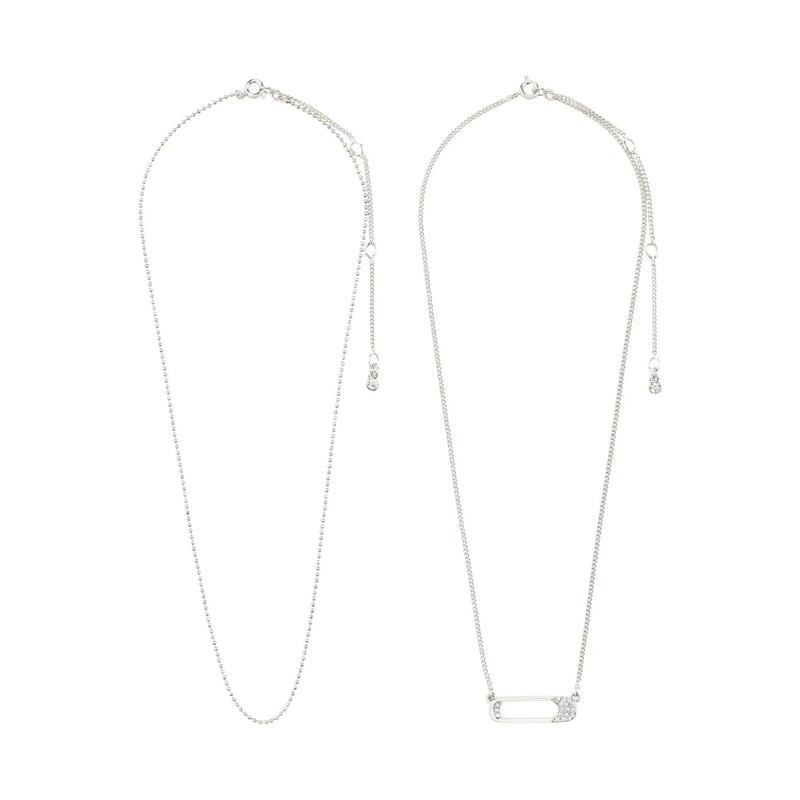 Instant Silver Plated Necklace