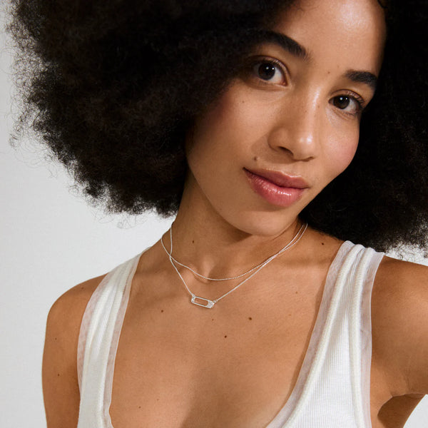 Instant Silver Plated Necklace