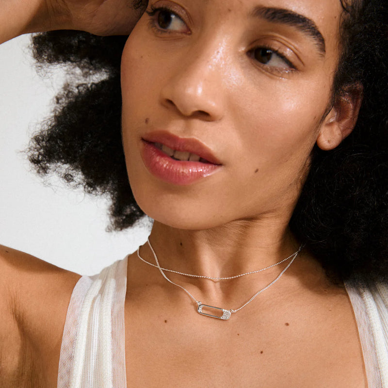Instant Silver Plated Necklace