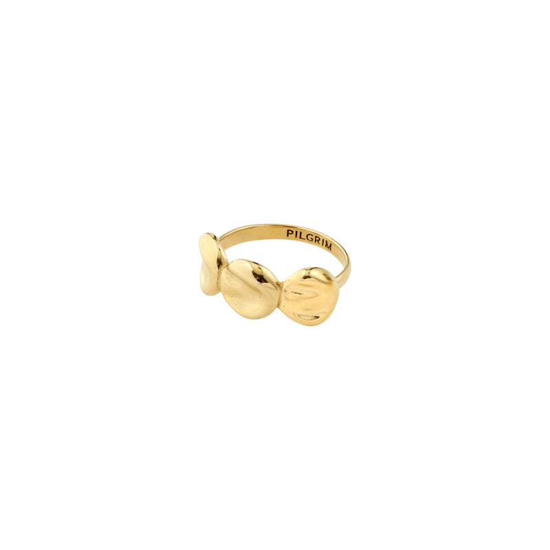 Sparkle Gold Plate Ring