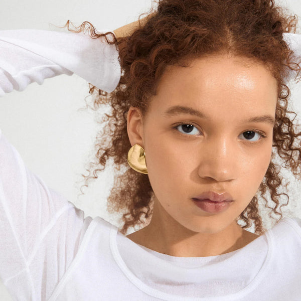 Sparkle Gold Plated Earrings