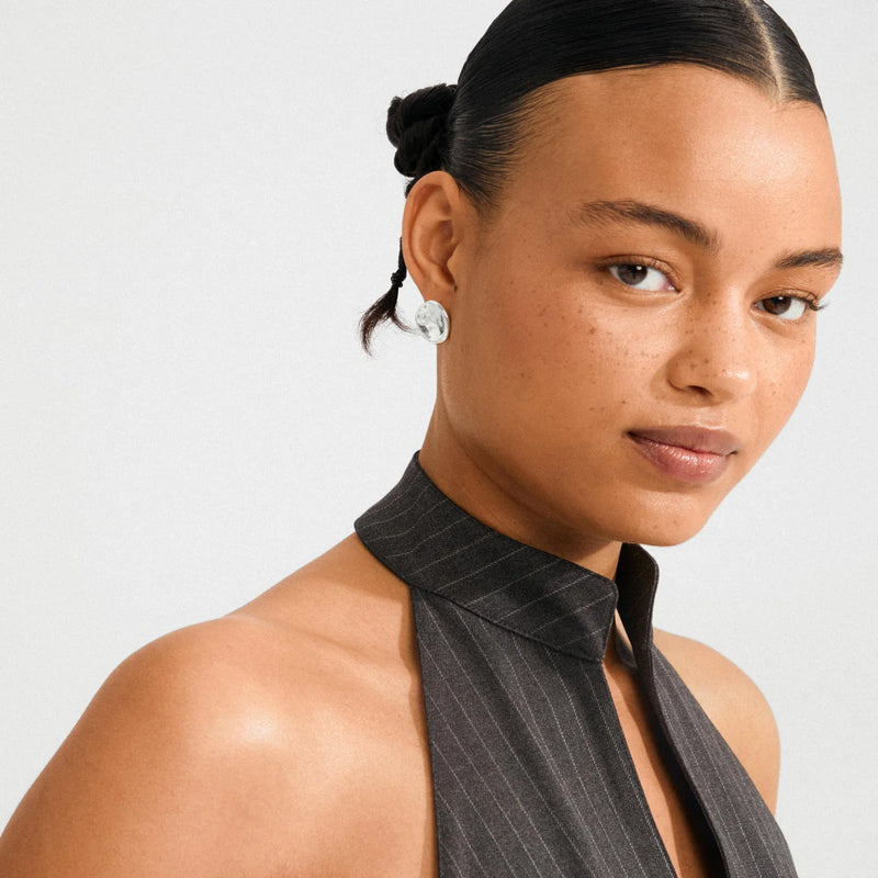 Sparkle Silver Plated Studs