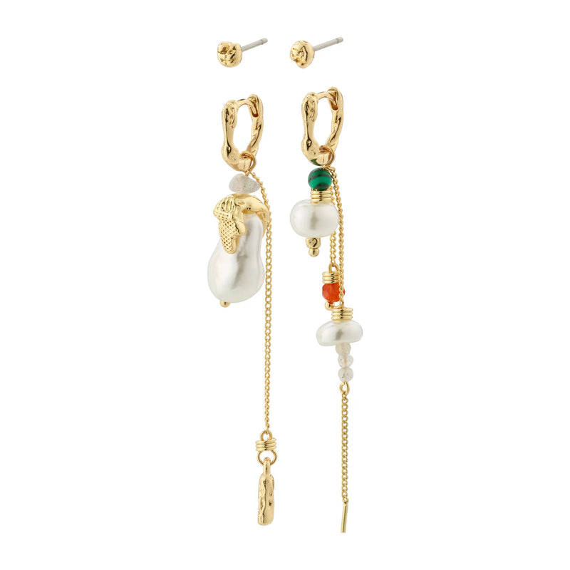 Trust Gold Plated Earring Set