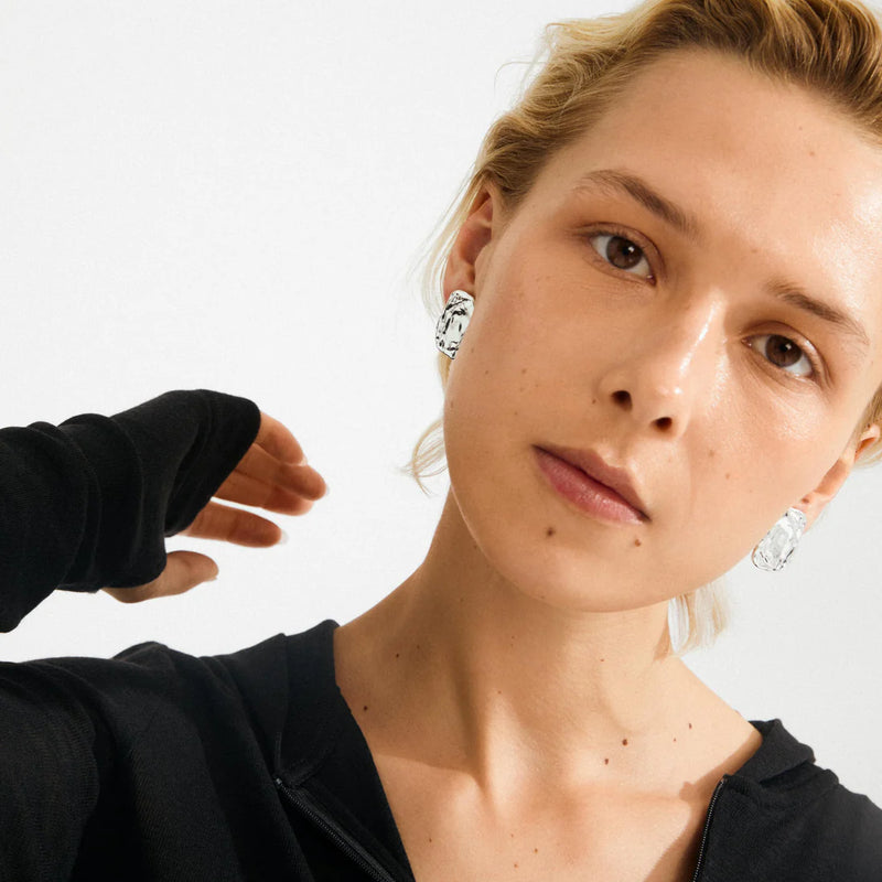 Shift Silver Plated Studs