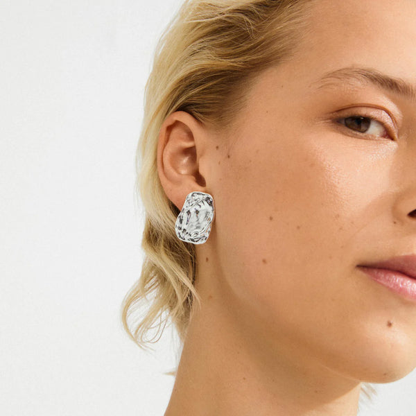 Shift Silver Plated Studs