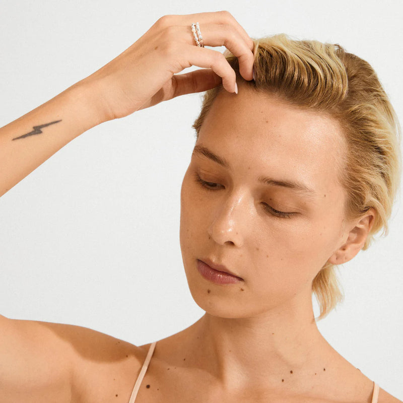 Shift Silver Plated Ring Set