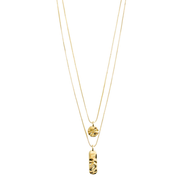Blink Gold Plated 2-in-1 Necklace