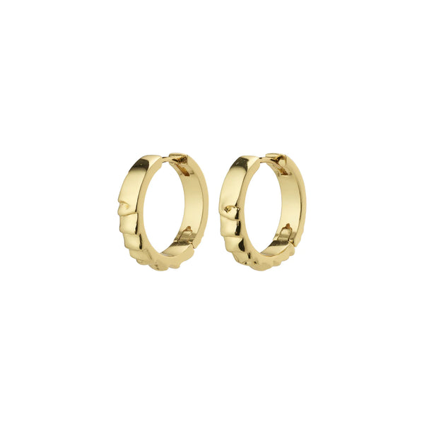 Blink Gold Plated Hoops