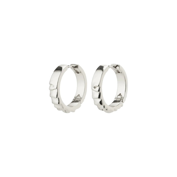 Blink Silver Plated Hoops