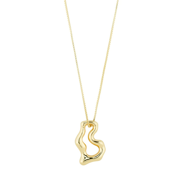 Cloud Gold Plated Necklace