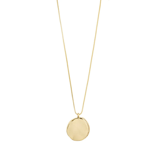 True Gold Plated Coin Necklace