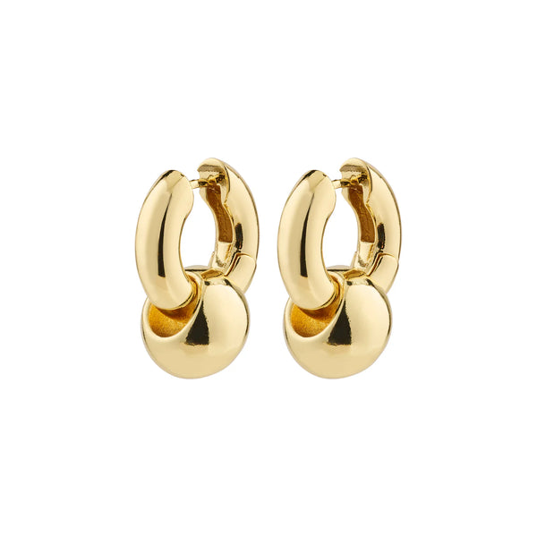 Intent Gold Plated Hoops