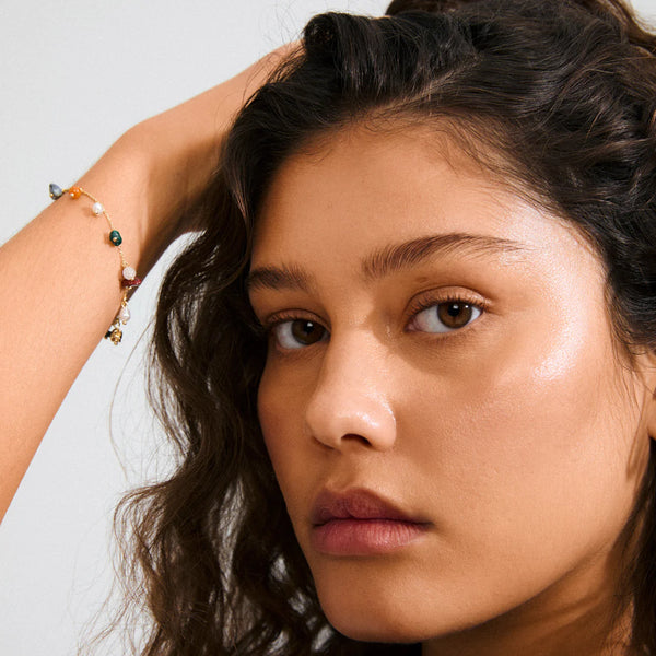 Between Gold Plated Bracelet