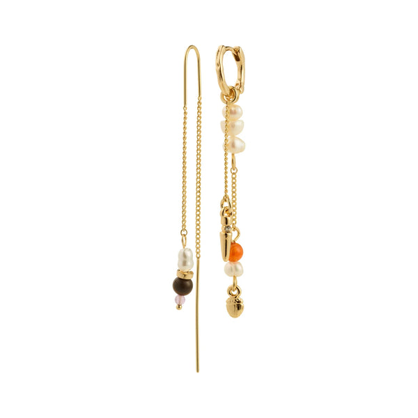 Between Gold Plated Earrings