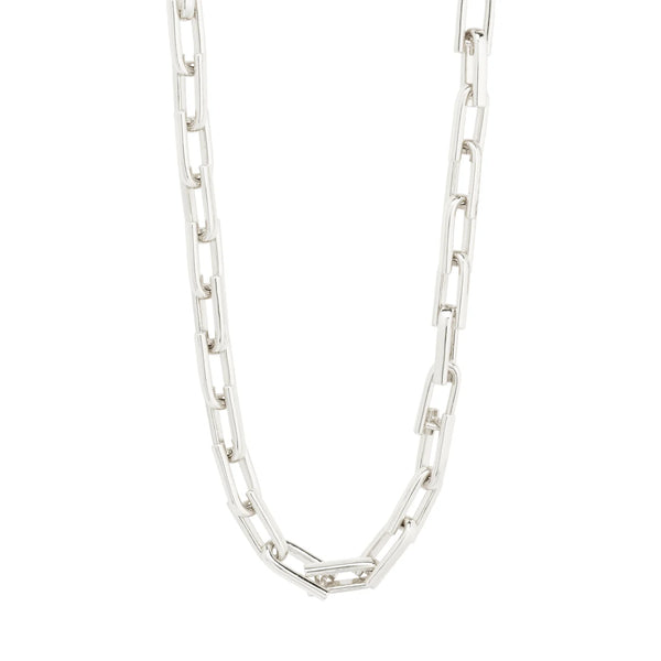 Stay Silver Plated Chain Necklace