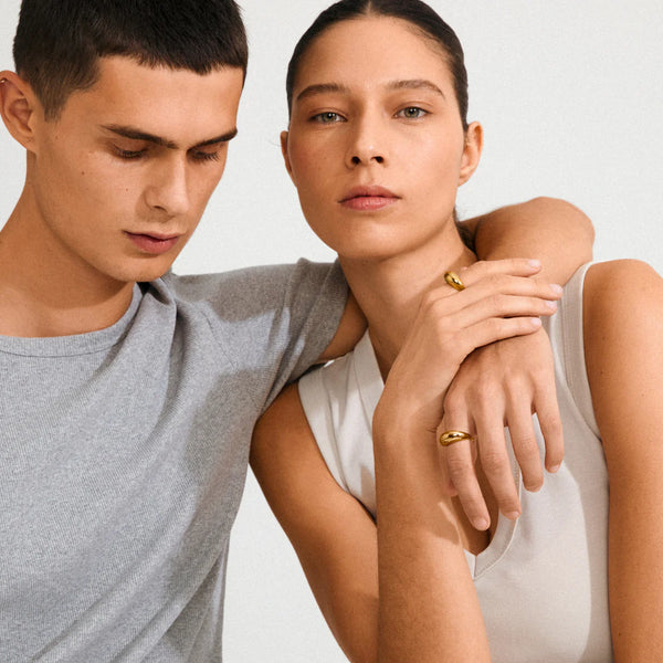 Phase Gold Plated Ring