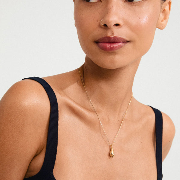 Breeze Gold Plated Necklace