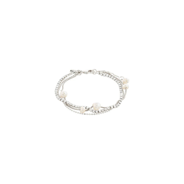 Breeze Silver Plated Bracelet