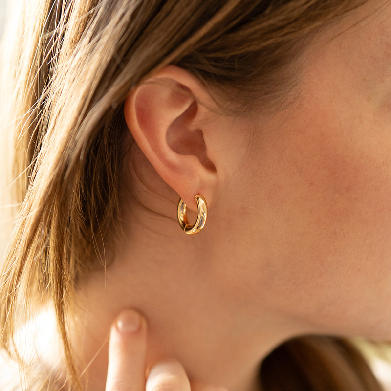 Chunky Water Resistant Hoops