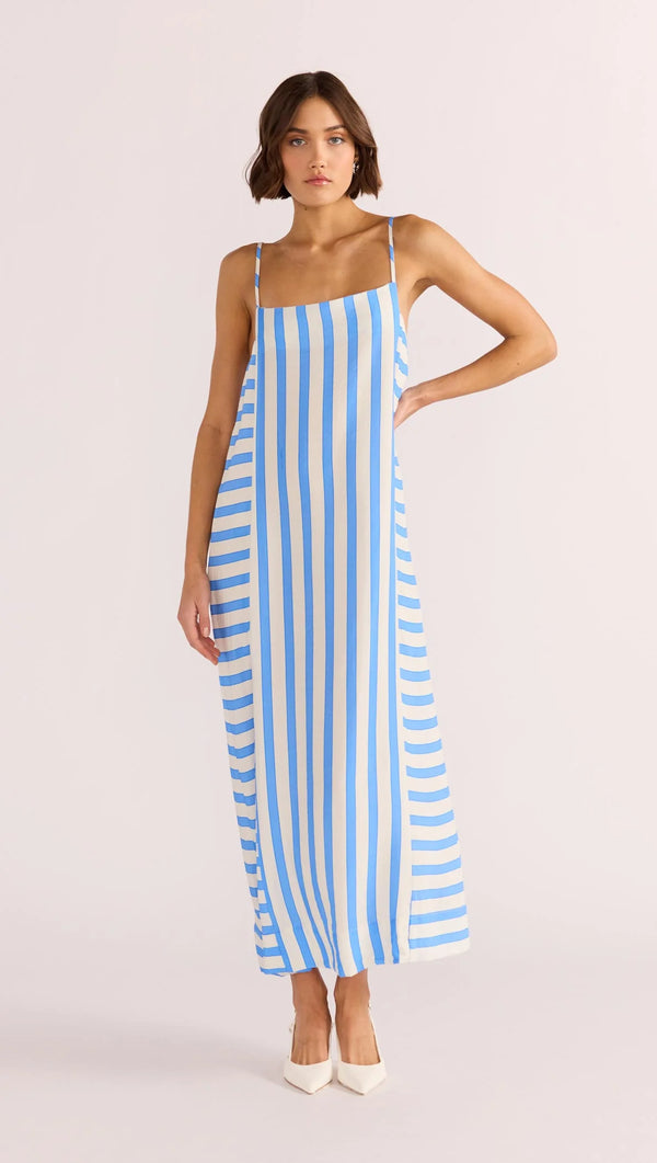 Nimue Stripe Midi Dress