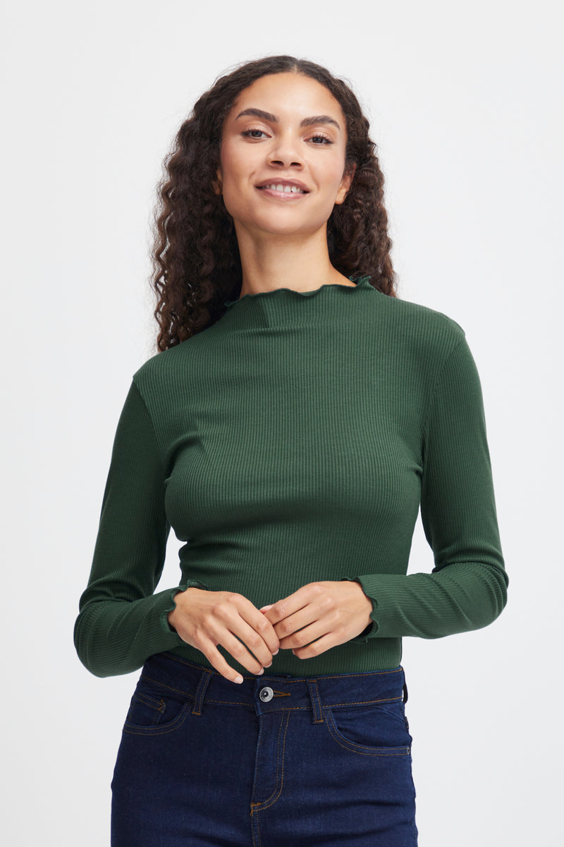 Papilone High Neck Long Sleeve