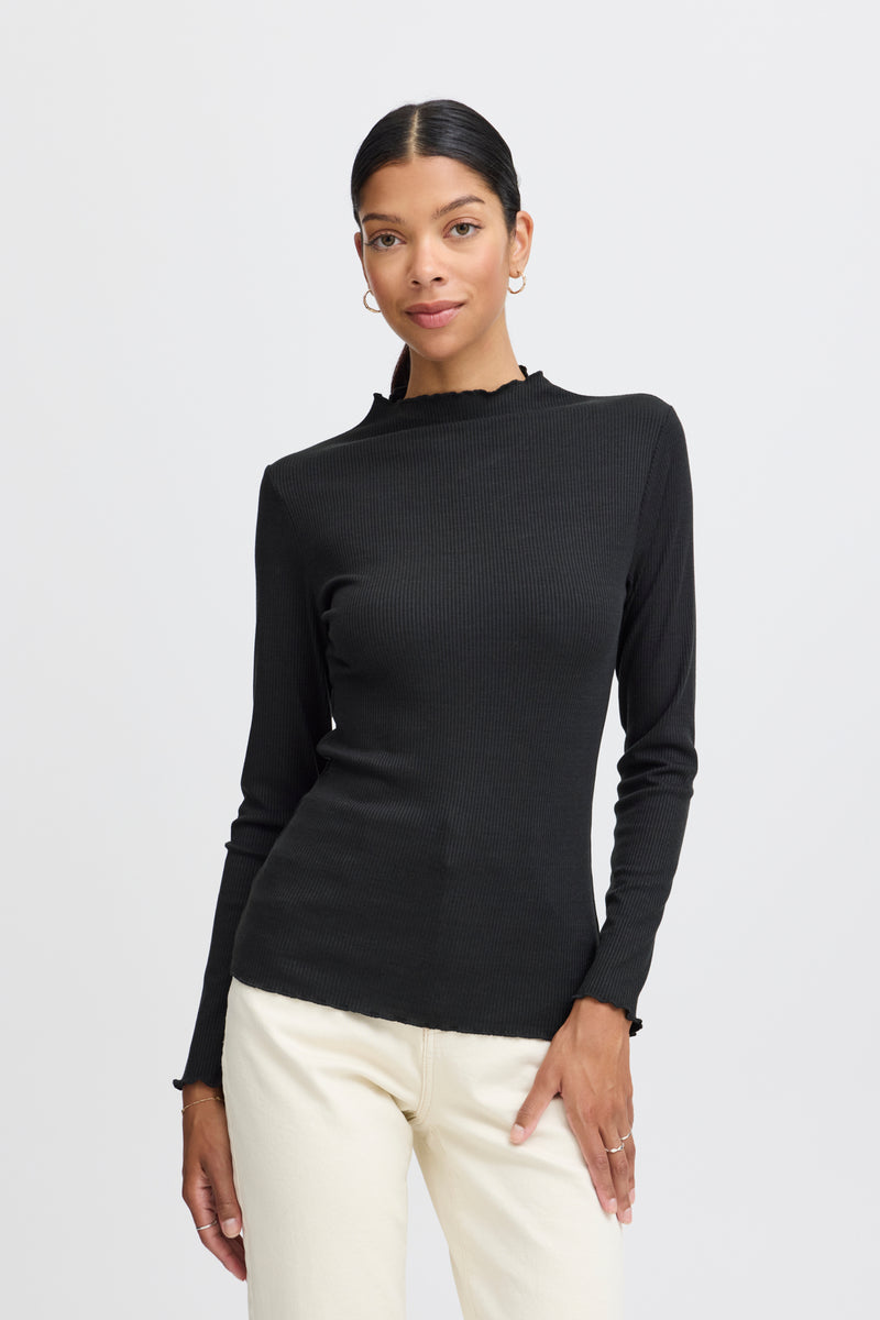 Papilone High Neck Long Sleeve