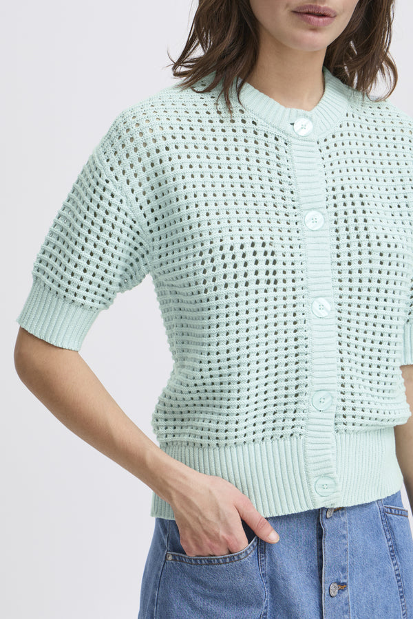 Magio Short Sleeve Cardigan