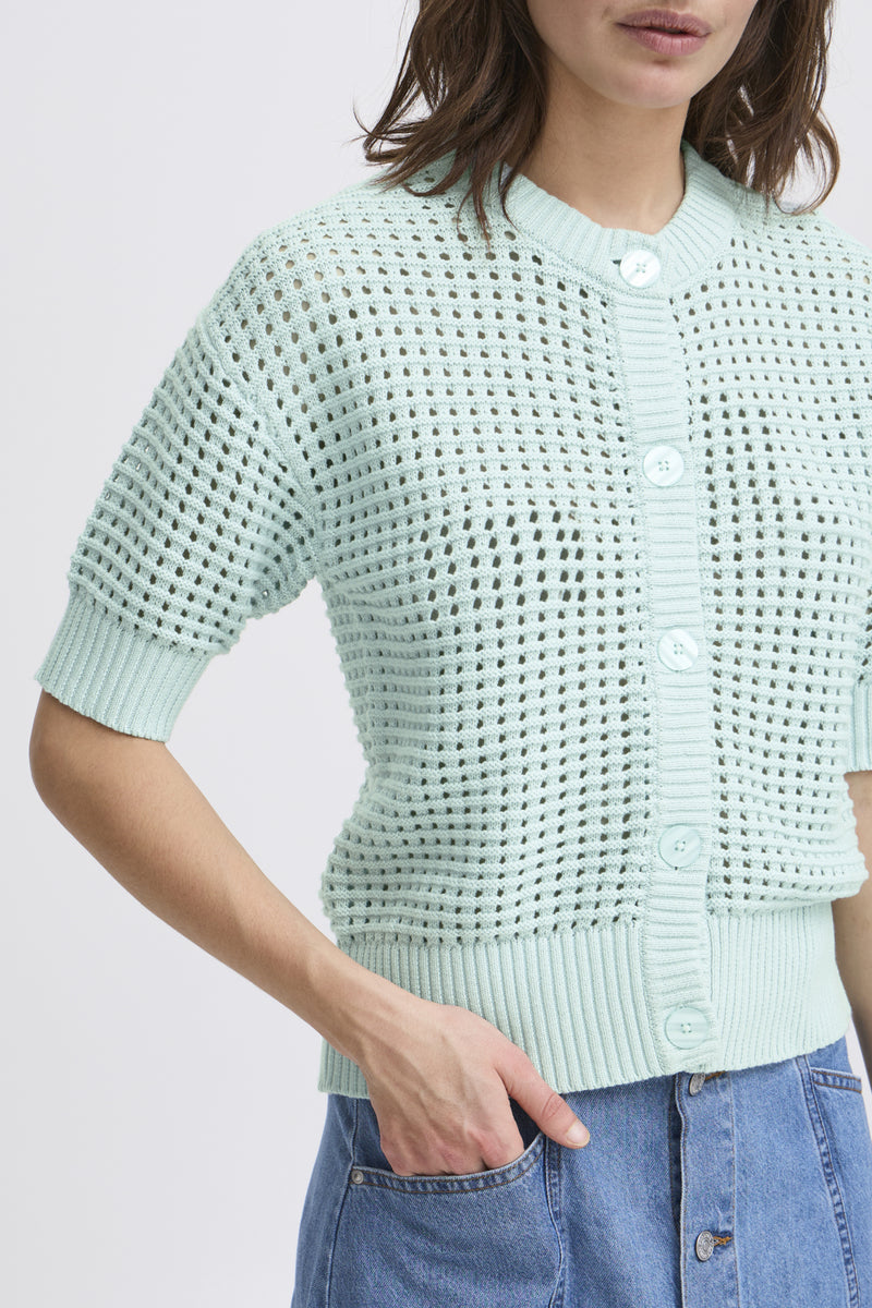 Magio Short Sleeve Cardigan