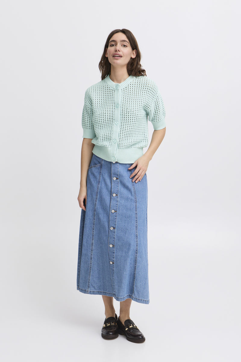 Magio Short Sleeve Cardigan
