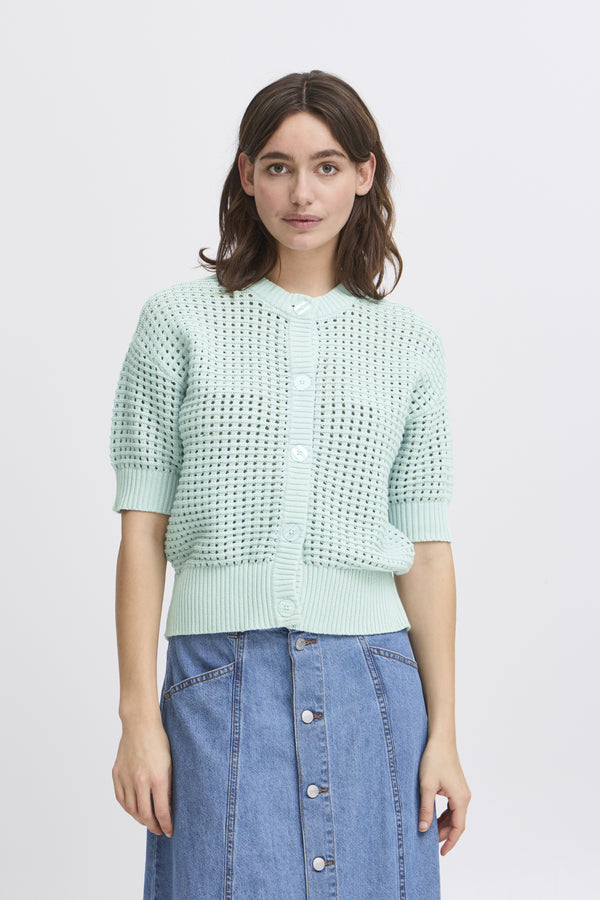 Magio Short Sleeve Cardigan