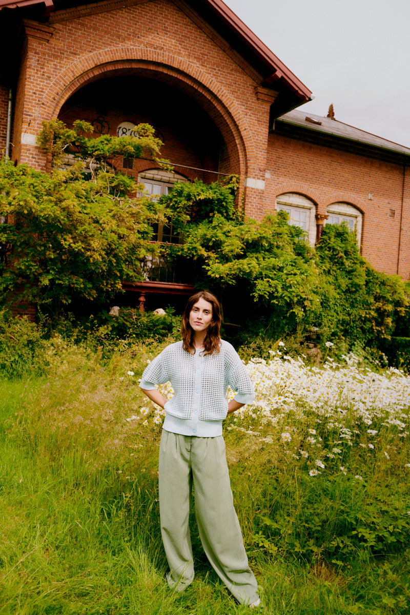Magio Short Sleeve Cardigan